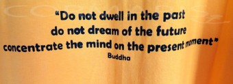 Buddhistisches T-Shirt-Blabla. Foto: cku