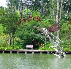 Noch ein bisschen Kunst in den gardens by the bay. Foto: cku