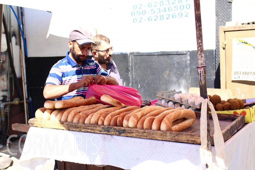 Frühstück vorm Damaskus Tor. Foto: cku